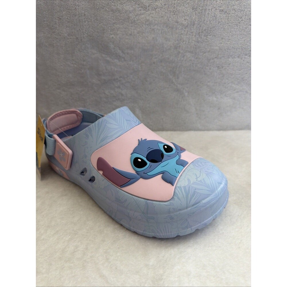 Disney Stitch Women’s Size 10 Pink Blue Clogs Slip On Shoes